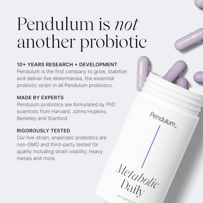Pendulum Metabolic Daily 90 CAPSULES