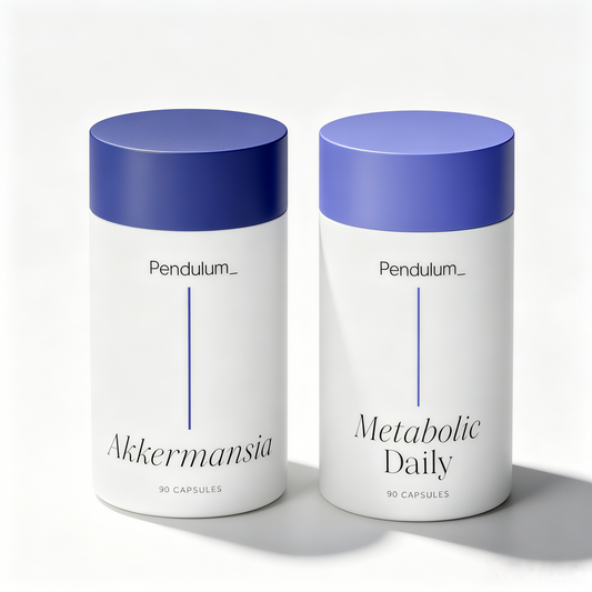 Pendulum Akkermansia + Metabolic Daily  Total-180 CAPSULES